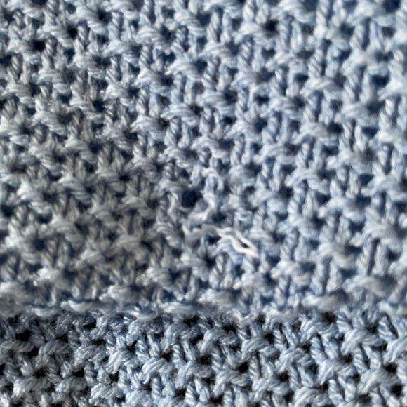 ☁️ Stylish & comfy light blue knitted sweater - Picture 8 of 8